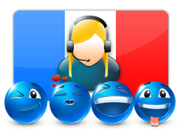drapeau français standard téléphonique